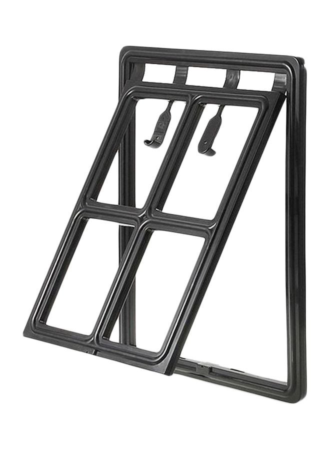 OUTAD Automatic Magnetic Dog Gate Black - Image 1