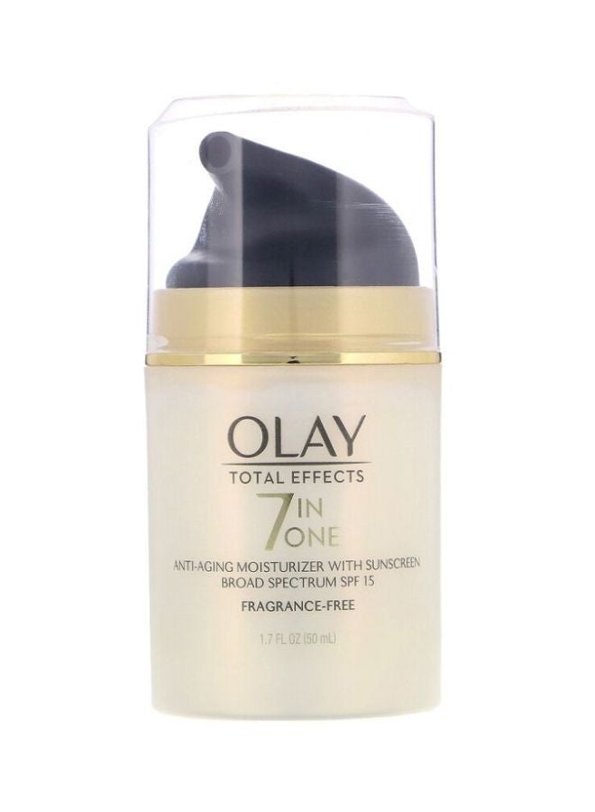 Olay Total Effects 7-In-One Anti-Ageing Cream SPF15 50ml - Image 1