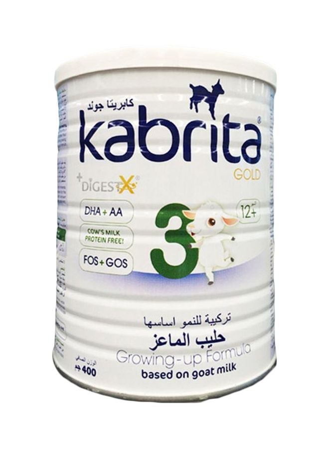 كابريتا مسحوق حليب الماعز بتركيبة للنمو للمرحلة الثالثة 400غرام - Image 1