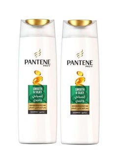 Pack Of 2 Pro-V Smooth And Silky Shampoo 400ml