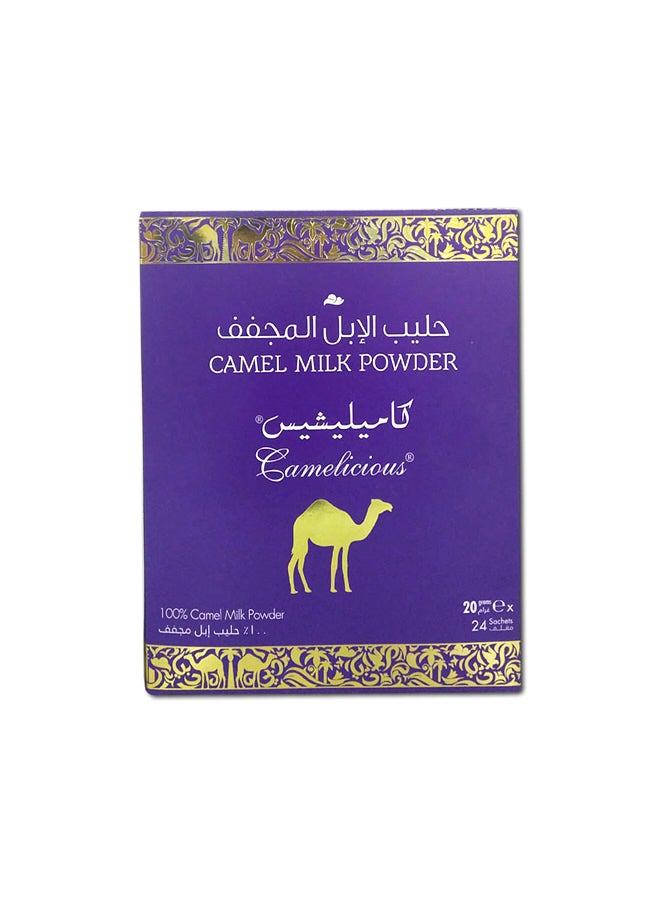 CAMELICIOUS - Camel Milk Powder 24 Sachets - Image 1