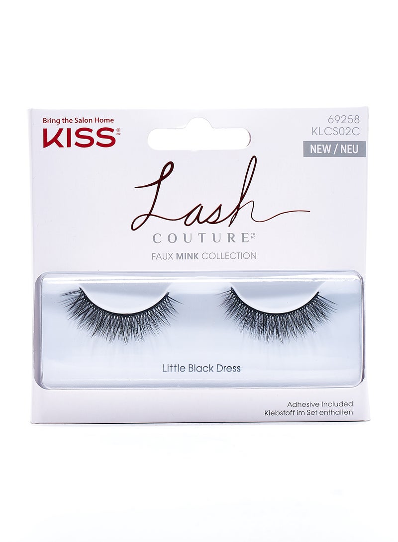 KISS Couture Little Dress False Eyelashes Black  - Image 1