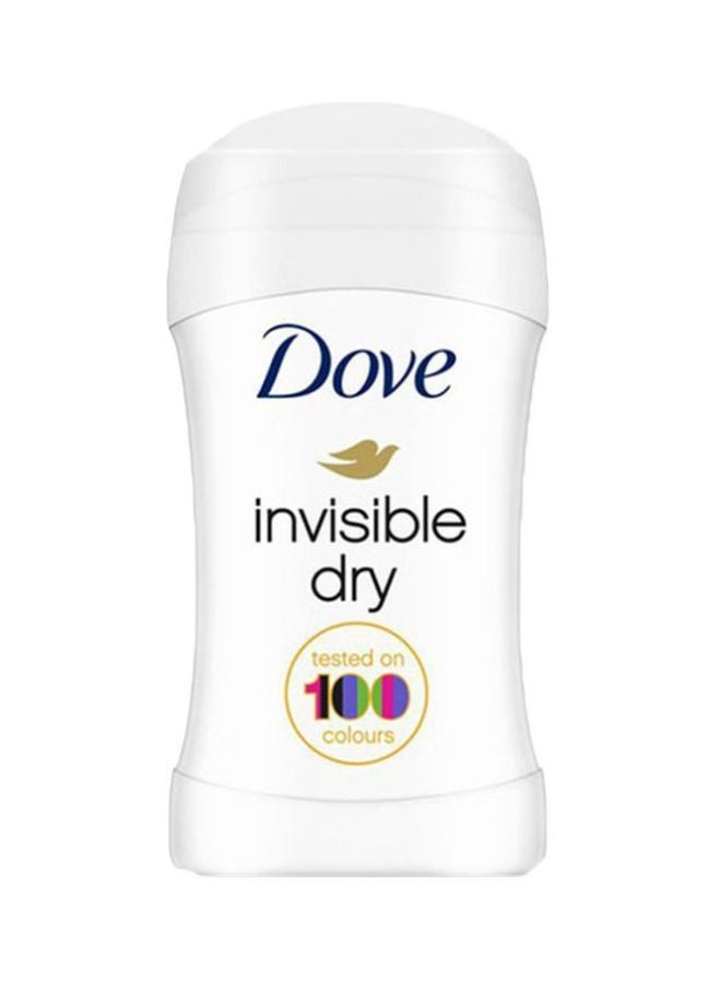 Dove Invisible Dry Antiperspirant Deodorant Stick 40ml - Image 1