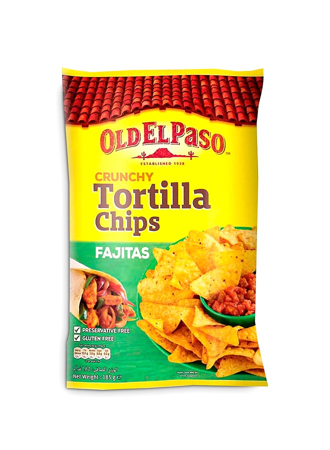 Old El Paso Tortilla Chips Fajita 185grams 