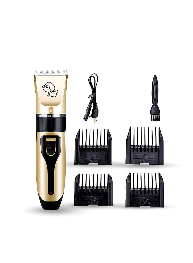 Generic Pet Low Noise Cordless Grooming Kit Electric Clippers Trimming Multicolour 16x10x6cm 