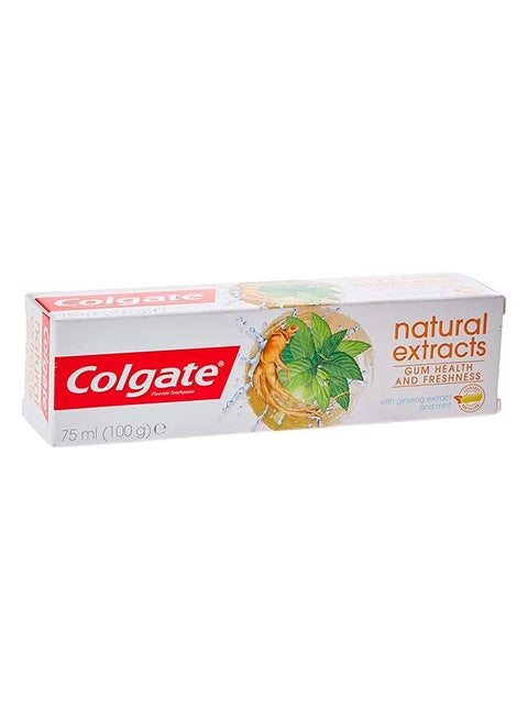 Natural Extracts Ginseng Toothpaste 75ml