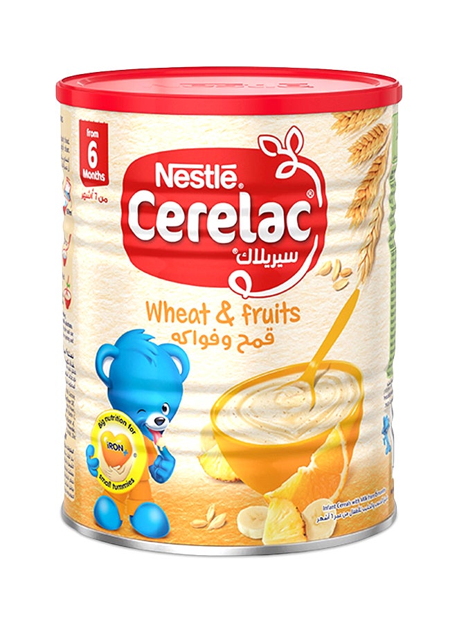 Cerelac - Infant Baby Food With Wheat And Fruits Mixed Fruits 400grams - Image 1