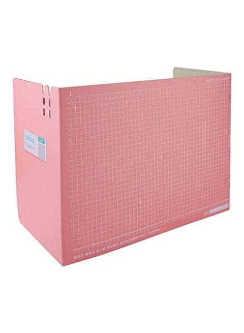 Sneeze Guard Portable Counter Shield for Office Safety, Employees, Workers, Cus blue