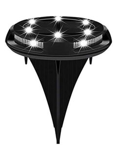 8 LED Solar Lights Underground Buried Garden Lawn Deck Roadway Outdoor Wall Lamp blue