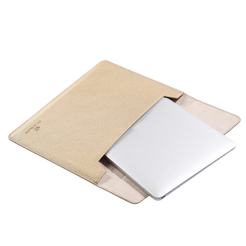 Laptop Sleeve Case For 11" MacBook Air Ultrabook Notebook Gold  - Image 2