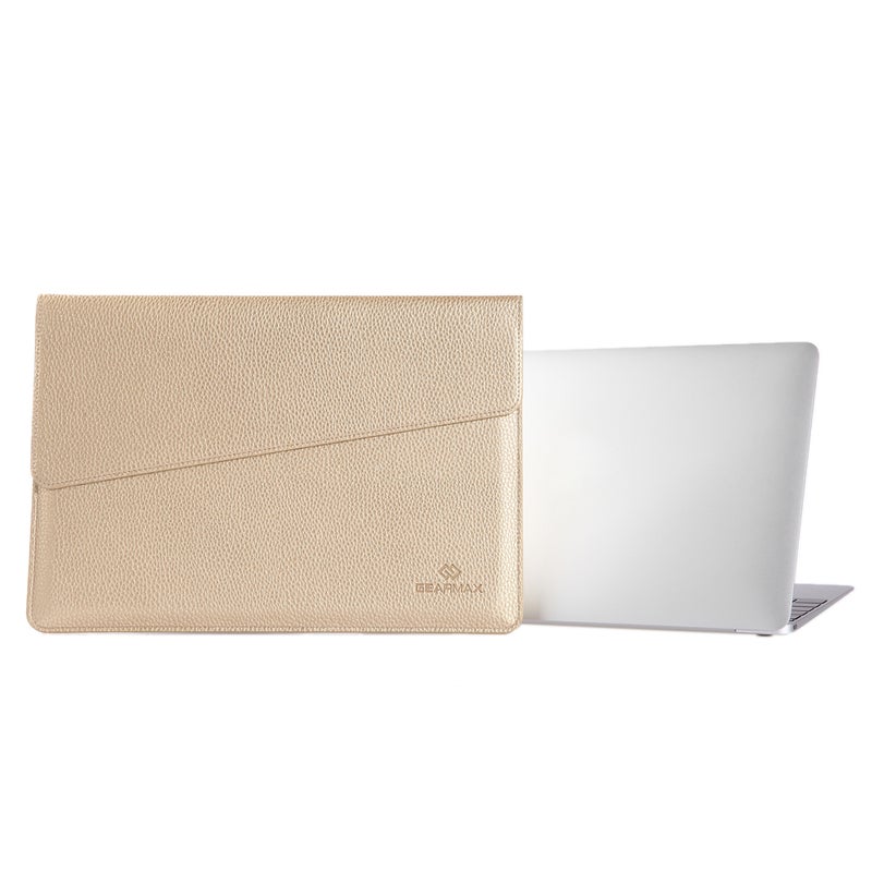 Laptop Sleeve Case For 11" MacBook Air Ultrabook Notebook Gold  - Image 3