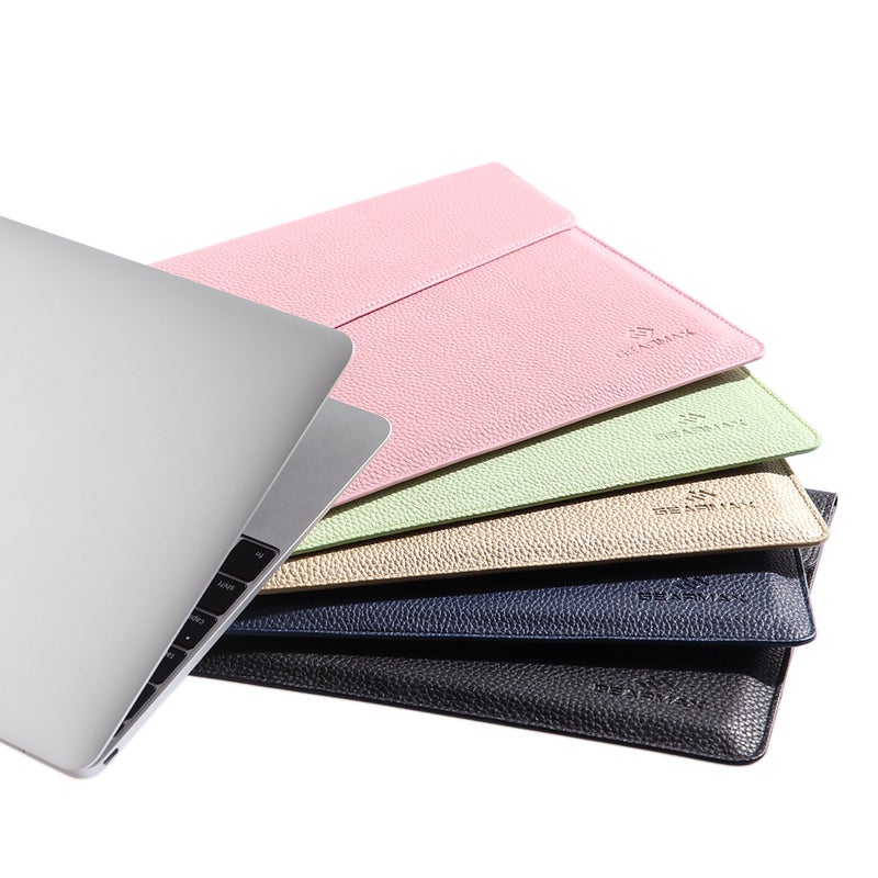 Laptop Sleeve Case For 11" MacBook Air Ultrabook Notebook Gold  - Image 5