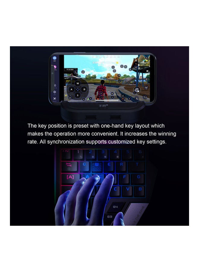 Generic - X1 Pro Type-C Keyboard Mouse Converter HD 4K 144HZ Adapter- wired - Image 1