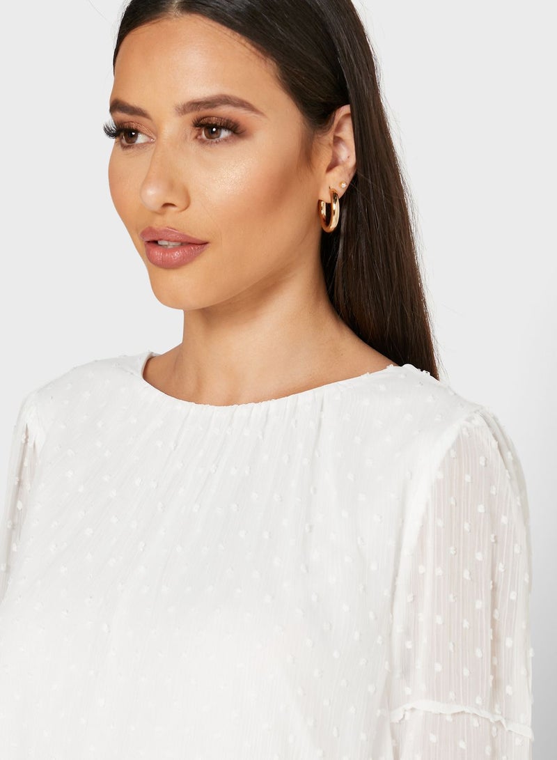 Reserved Crew Neck Top White - Image 3