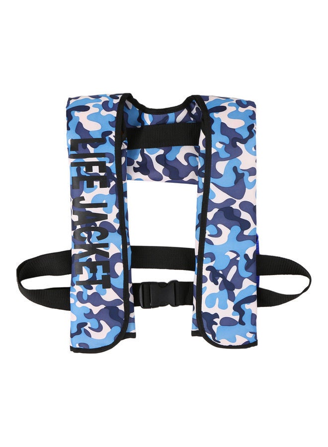 Generic Inflatable Life Jacket Adult Life Vest Water Sports Swimming Fishing Survival Jacket 43.0x34.0x1.0cm  - Image 3
