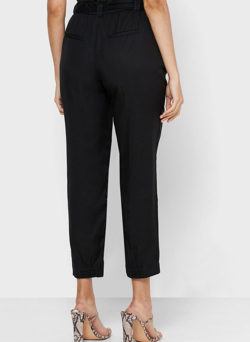 Reserved Belted Tailored Pant Black - Image 2