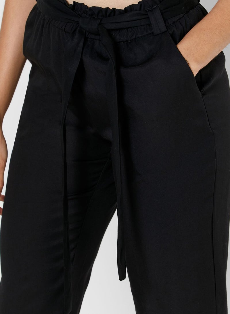 Reserved Belted Tailored Pant Black - Image 3