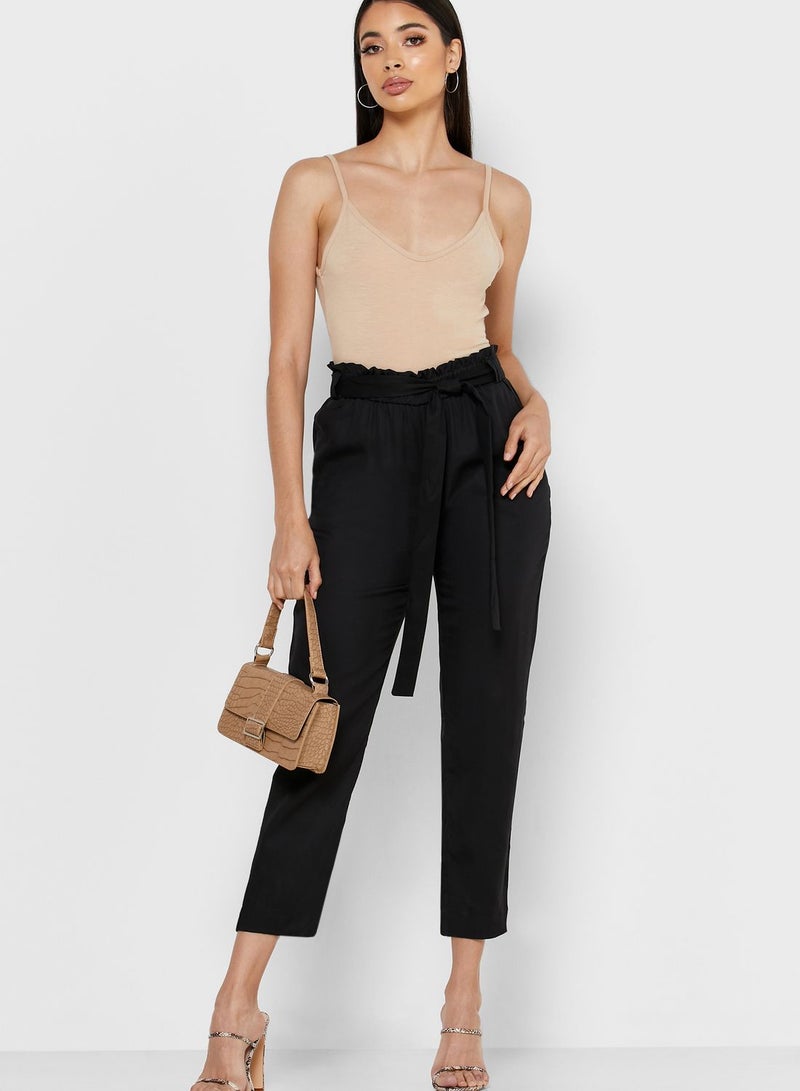 Reserved Belted Tailored Pant Black - Image 4