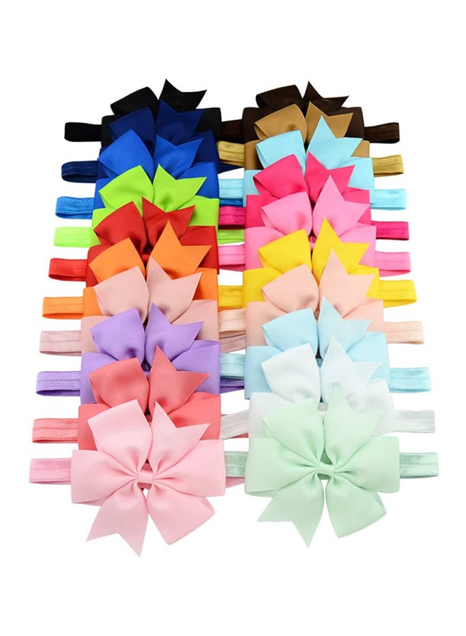 MissTiara 20-Piece Elastic Hair Band Multicolour  - Image 1