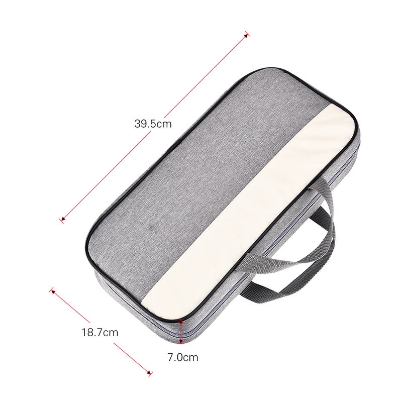Generic Portable Photography Accessories Carry Case Grey  - Image 4