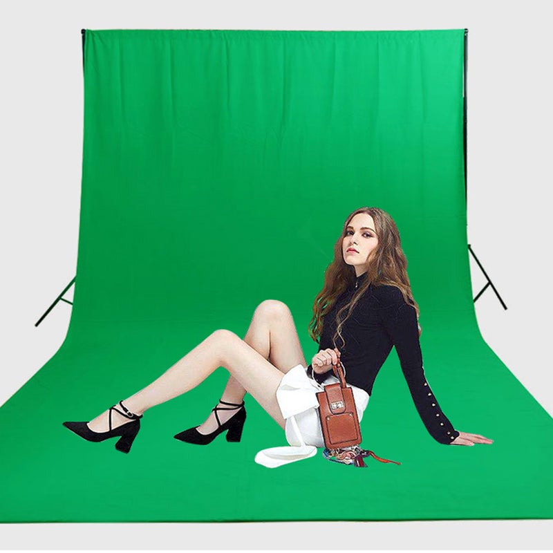 قطعة قماش خلفية للتصوير الفوتوغرافي أسود - Image 2