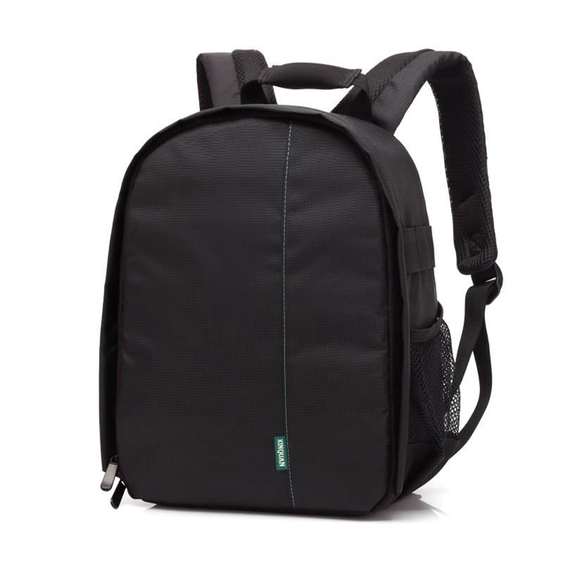 Outdoor Small DSLR Camera Backpack Red/Black  - Image 5