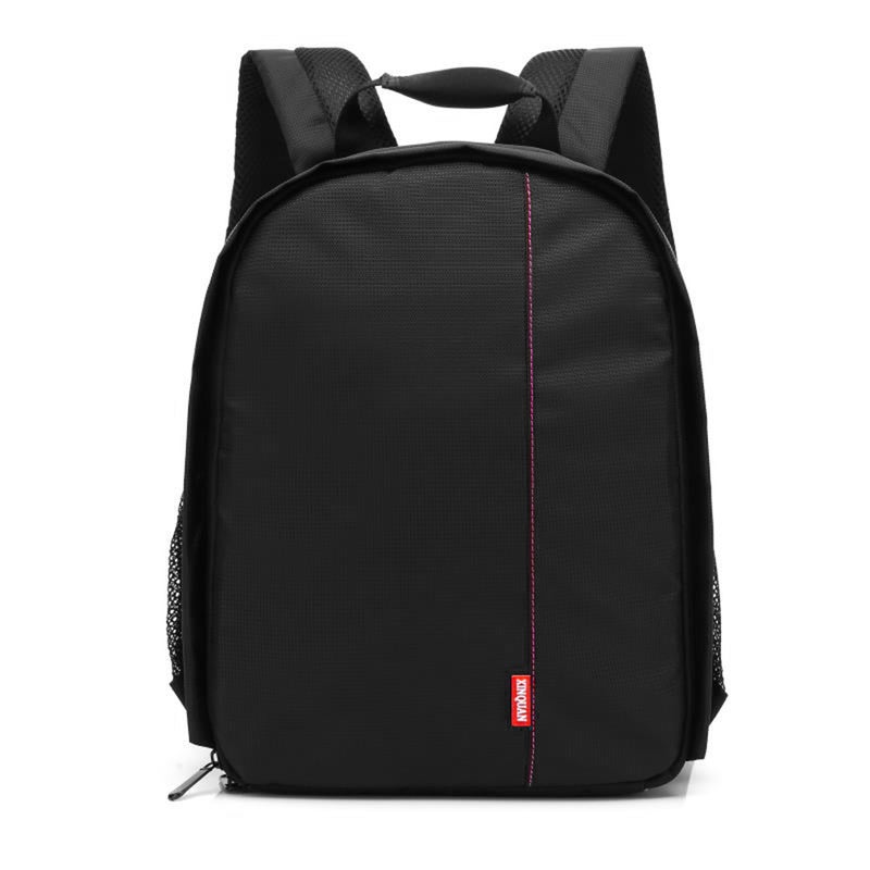 Outdoor Small DSLR Camera Backpack Red/Black  - Image 1