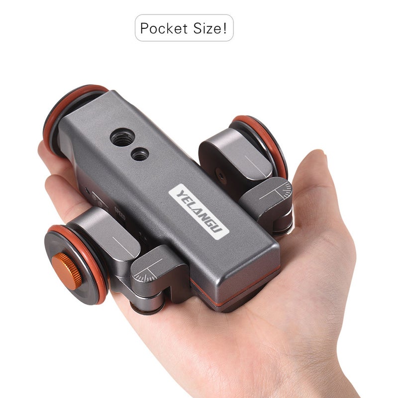 Generic - Motorized Video Camera Dolly With Scale Indication Grey - Image 1