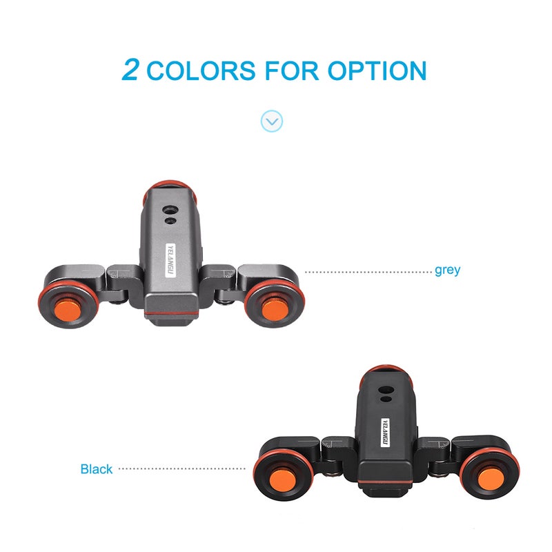 Generic - Motorized Video Camera Dolly With Scale Indication Grey - Image 1