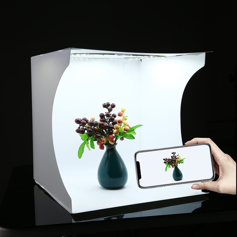 Generic Portable Tent Photo Shooting Box With 6-Colour Backdrops Multicolour  - Image 4
