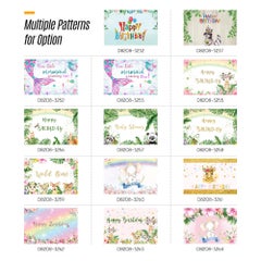 Generic Happy Birthday Photography Background Cloth Multicolour  - Image 2