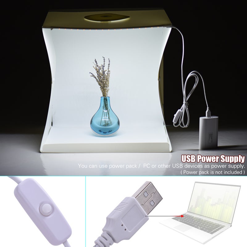 صندوق إضاءة لأستوديو التصوير قابل للطي متعدد الألوان - Image 4