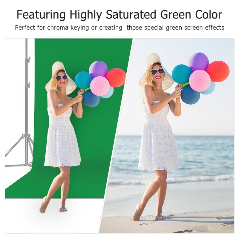 Generic Professional Photography Background Screen Green  - Image 3