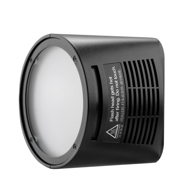 Godox Flash Head With Spiral Tube Black/White  - Image 2