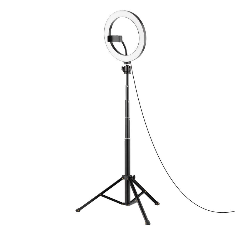 Generic - Dimmable LED Ring Video Light For Photography White - Image 1