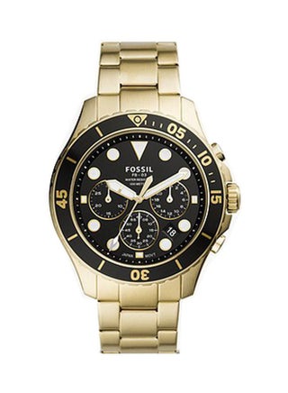 Men's Water Resistant Chronograph Watch FS5727 - 46 mm - Gold - v1602571115/N40707957A_1