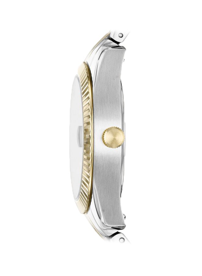 FOSSIL - Women's Scarlette Mini Analog Watch ES4899 - 32 mm - Silver/Gold - Image 1