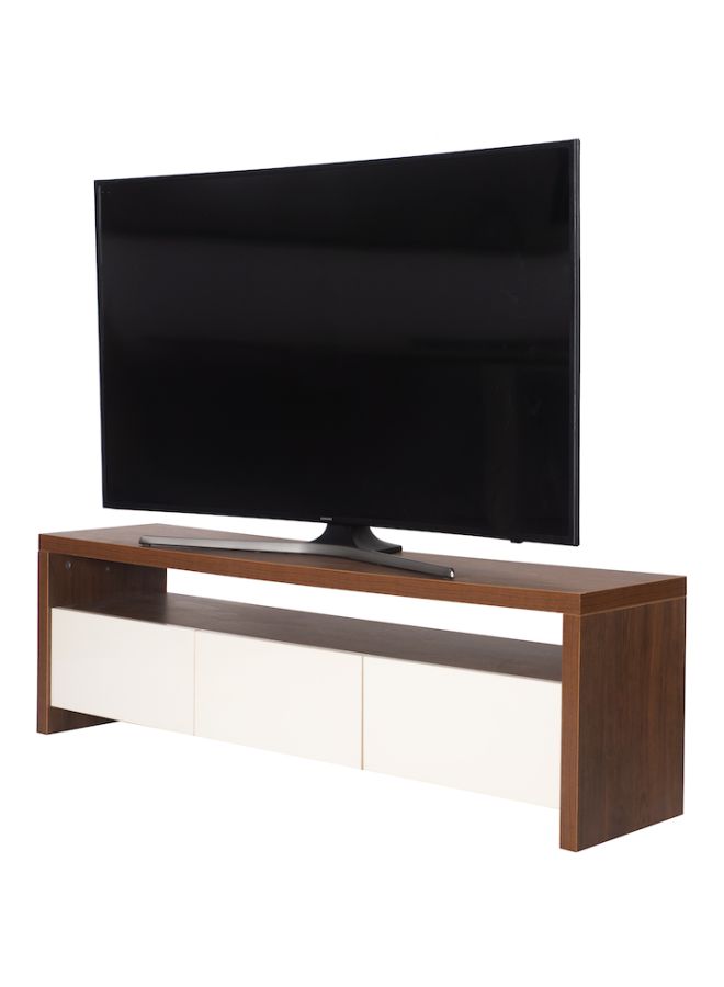 FURVIVE Wooden Omar TV Unit Barok/White 45x140x35cm - Image 2