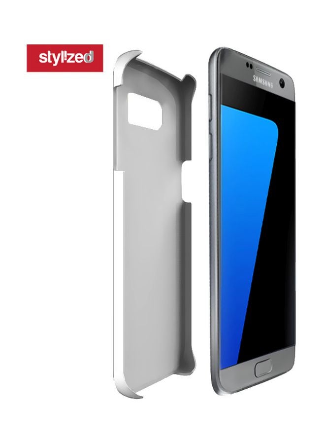 ستايلايزد غطاء حماية بطبعة عبارة "Broken Crayons" من سلسلة سناب كلاسيك لهاتف سامسونج جالاكسي S7 أزرق/أحمر/أصفر - Image 2