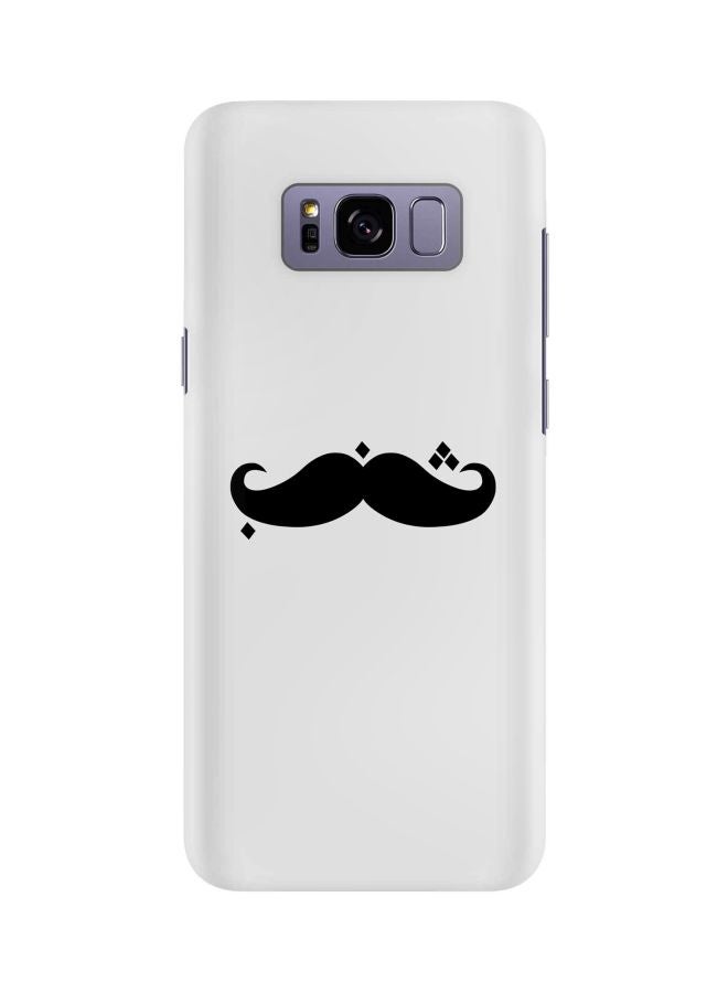 Stylizedd Snap Classic Series Shanab Printed Case Cover For Samsung Galaxy S8+ White/Black - Image 1