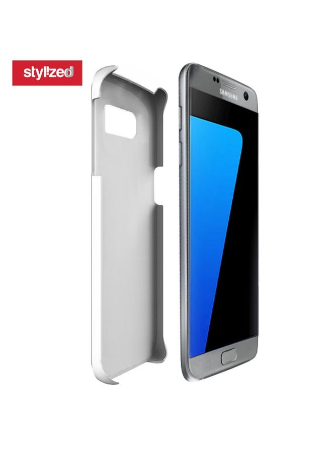 ستايلايزد غطاء حماية واقٍ من سلسلة سناب كلاسيك بطبعة ‘You Only Live Once‘ لهاتف سامسونج جالاكسي S7 أسود / أزرق / أخضر - Image 2