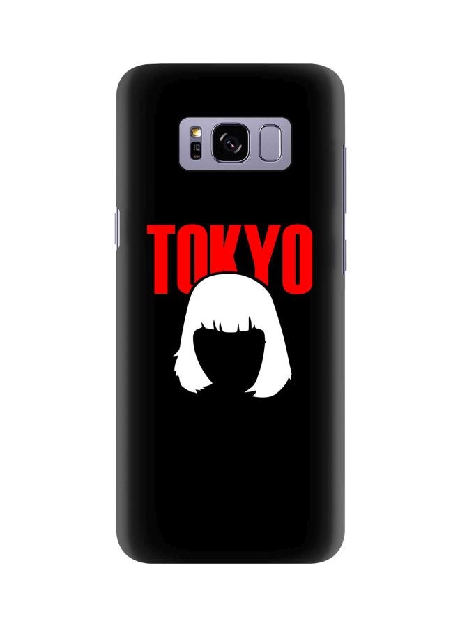 Stylizedd Snap Classic Series Tokyo Printed Case Cover For Samsung Galaxy S8 Black/Red/White  - Image 1