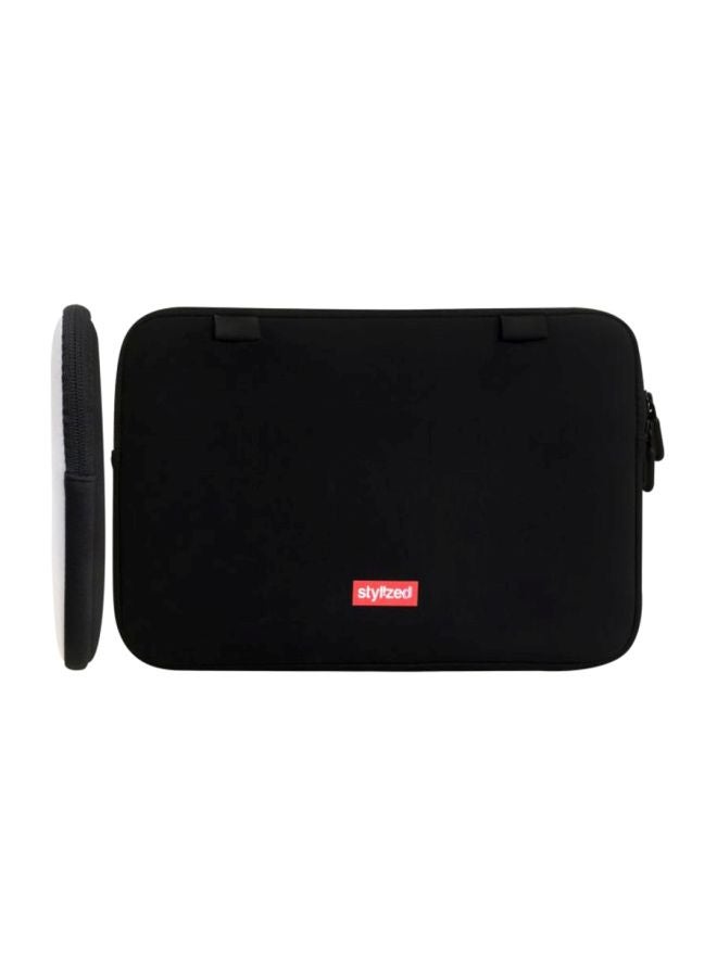 Stylizedd Premium Designer Sleeve With Strap For 15-inch Laptops Lady Liberty Blue  - Image 2