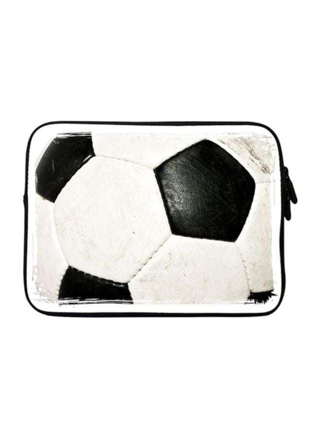 Stylizedd Premium Designer Sleeve With Strap For 15-inch Laptops Football Soccer Ball - Image 1