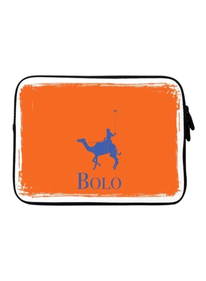 Stylizedd Designer Sleeve With Strap For 15-inch Laptop Bolo Orange - Image 1