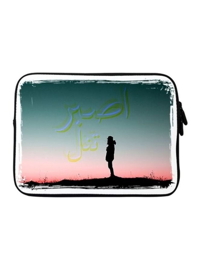 Stylizedd Premium Designer Sleeve With Strap For 15-inch Laptop Patience - Image 1