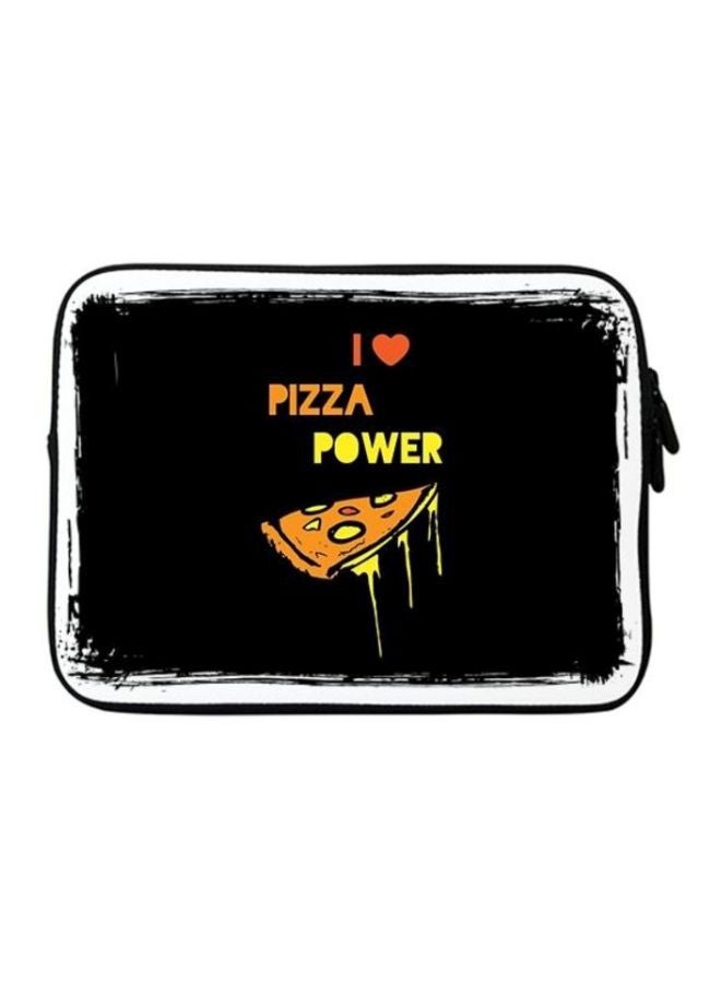 Stylizedd Premium Designer Sleeve With Strap For 15 Inch Laptops I love Pizza - Image 1