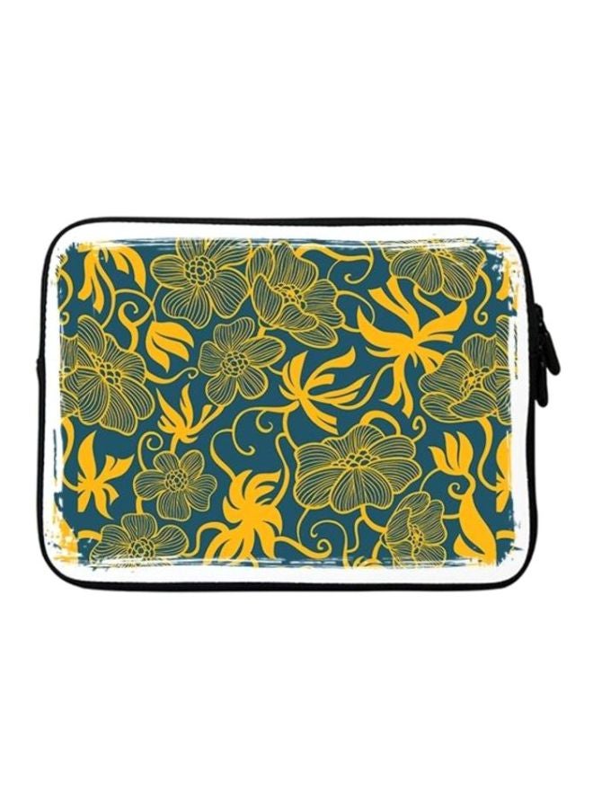 Stylizedd Designer Sleeve With Strap For 15-inch Laptops Euro Pattern - Image 1