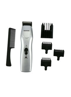 KRYPTON Rechargeable Hair Clipper Silver 594grams  - Image 4