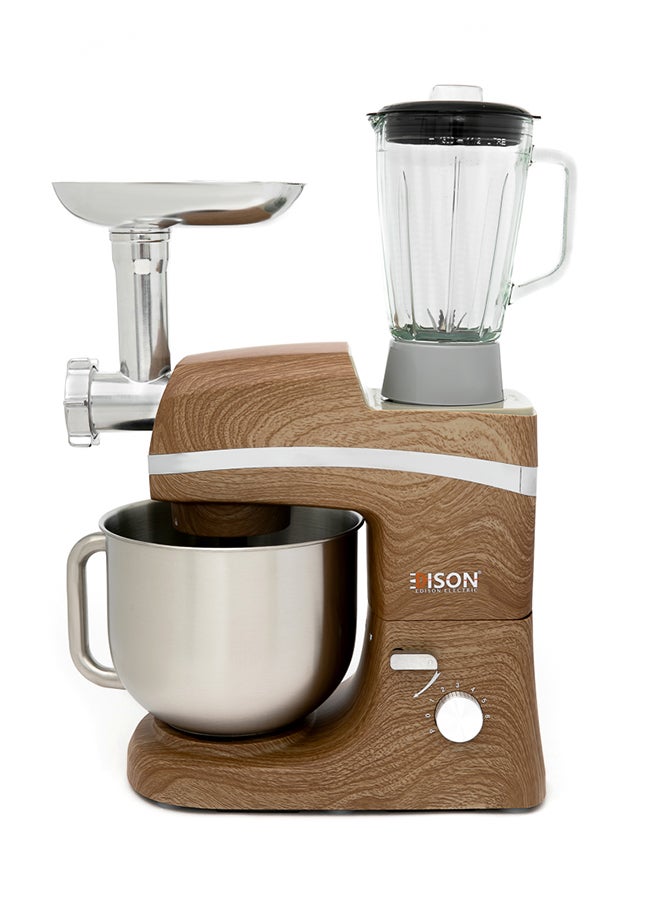 Multi-Function Stand Mixer Plus 6.5 L 1000 W 6285360257910 Wooden - v1602582028/N35132628A_1